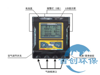 日本新宇宙XA-4400復(fù)合型氣體檢測儀
